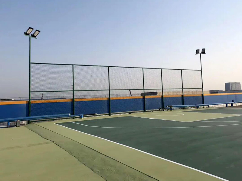 硅pu籃球場